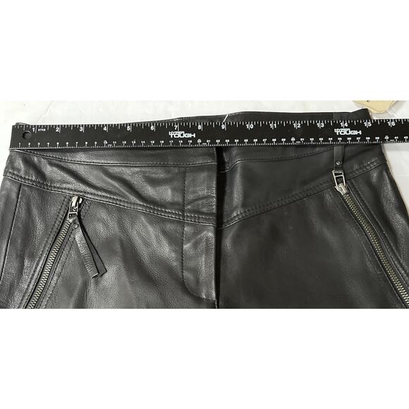 Wilson Woman’s Leather Pants‎ Slim Straight Leg Size 8 NWT - Picture 10 of 14